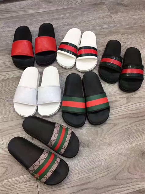 real vs fake gucci tiger slides|gucci real vs fake.